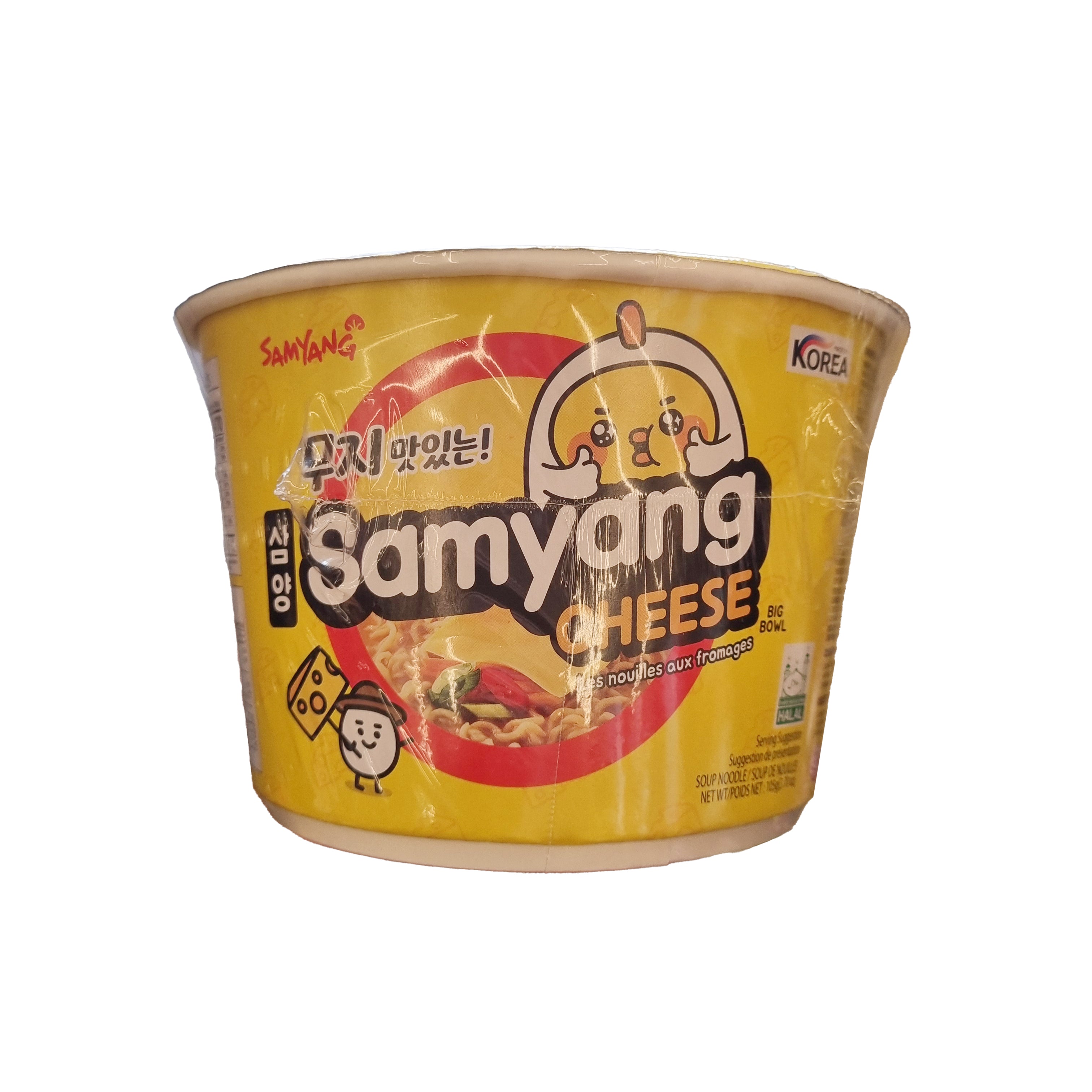 SAMYANG Samyang cheese noodle big bowl 삼양라면 치즈 큰컵 105g